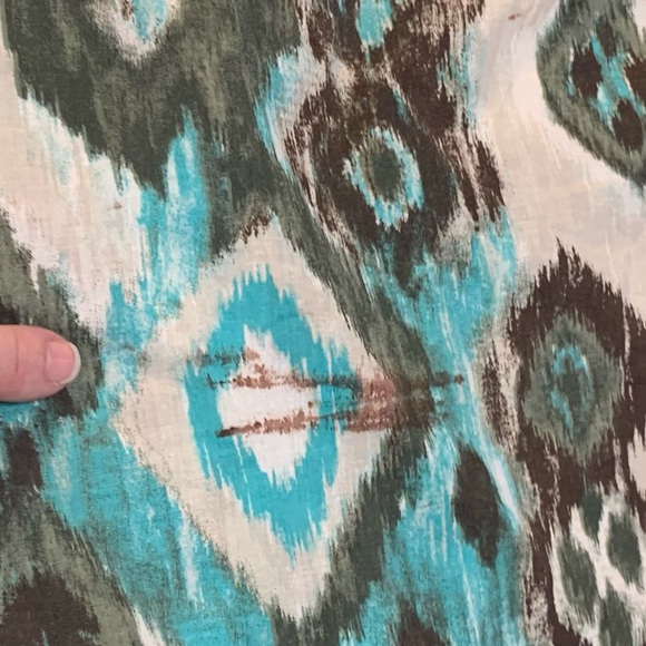 Chico’s southwest fabric pattern loose top,shirt,blouse. - Picture 12 of 15